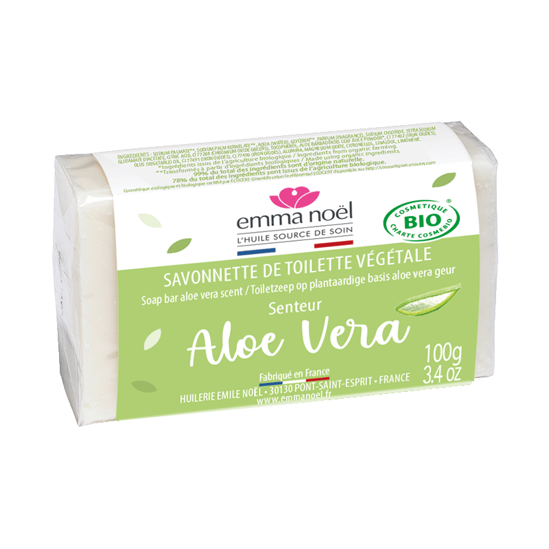 Emma Noël -- EOL Savonnette aloe vera bio - 100 g
