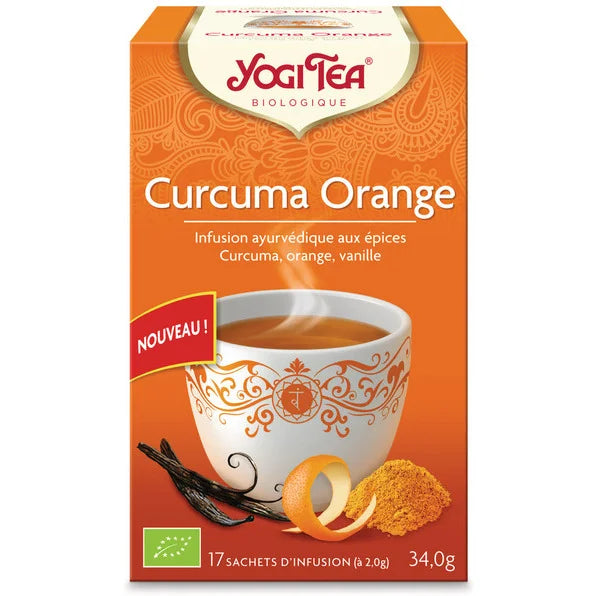 YOGI TEA -- Infusion curcuma orange