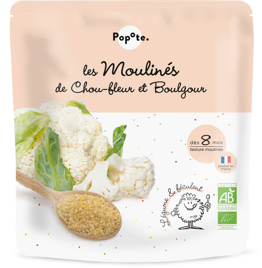 Popote -- Les moulinés chou-fleur boulgour - 180 g