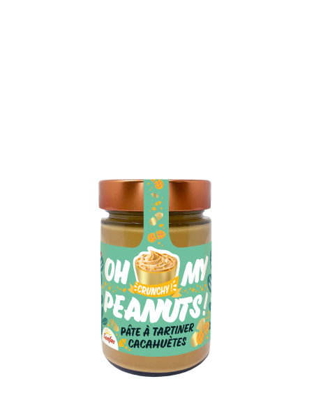 Pâte à tartiner cacahuètes creamy bio (oh my peanuts!) - 1