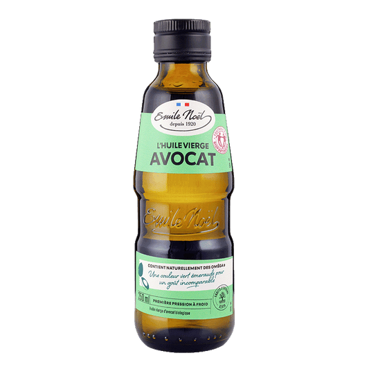 émile Noël -- Huile vierge d'avocat bio équitable (origine Kenya) - 250 ml